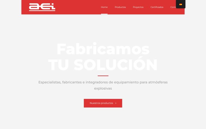 Screenshot of aei-ex.com