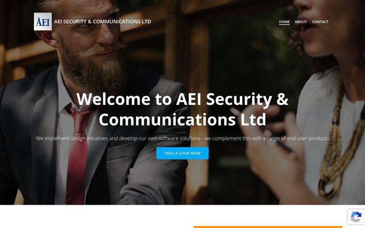 Screenshot di aei.eu