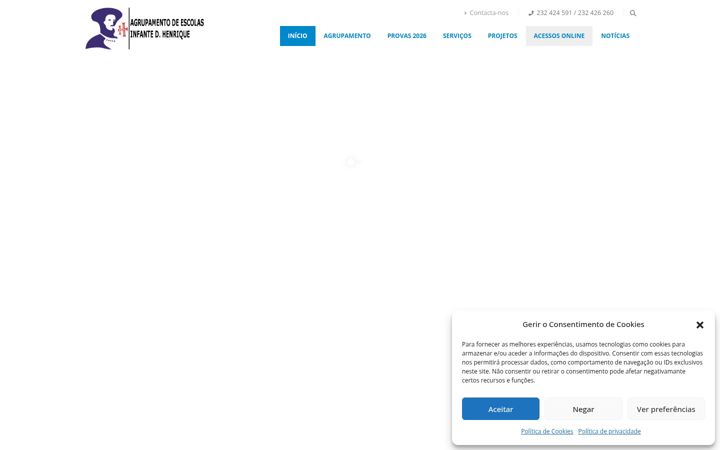 Screenshot of aeidh.pt
