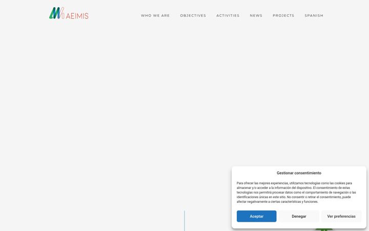 Screenshot of aeimis.com