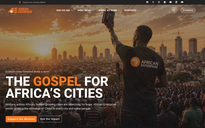 Screenshot ta' aeint.org