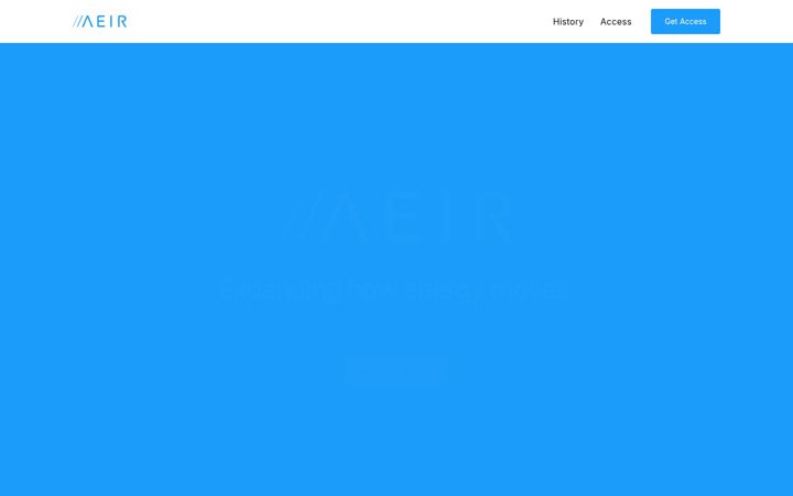 Screenshot of aeir.ch