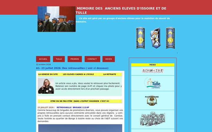 Screenshot di aeit.eu