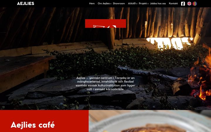Screenshot of aejlies.se