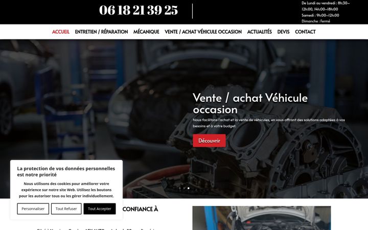 Screenshot of aekauto19.fr