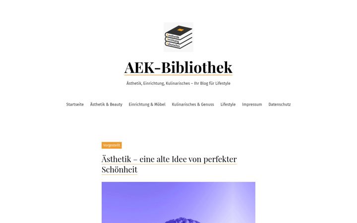 Screenshot του aekbibl.de
