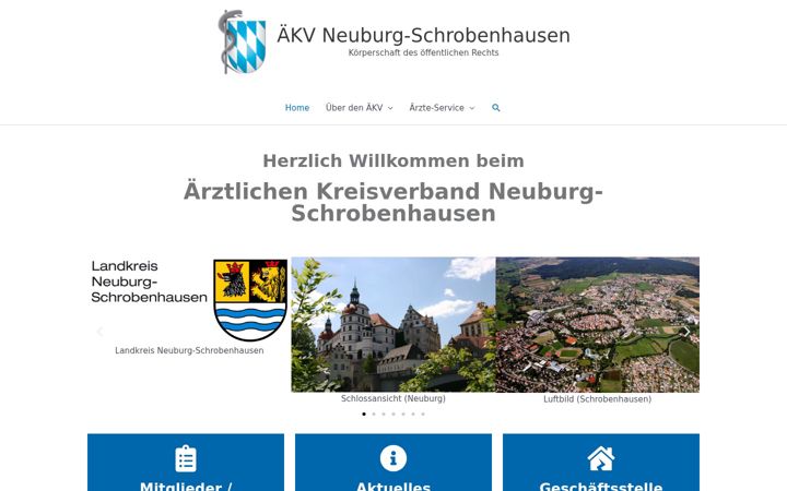Screenshot of aekv-nd-sob.de