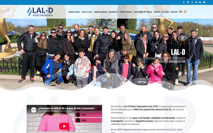 Screenshot of aelald.org
