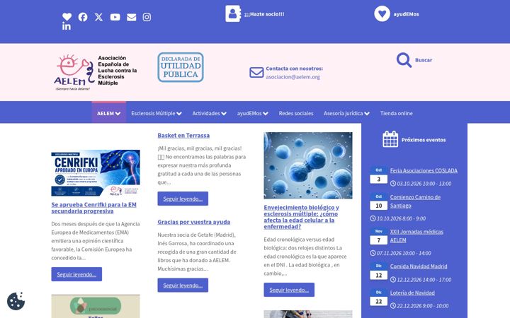 Screenshot of aelem.org
