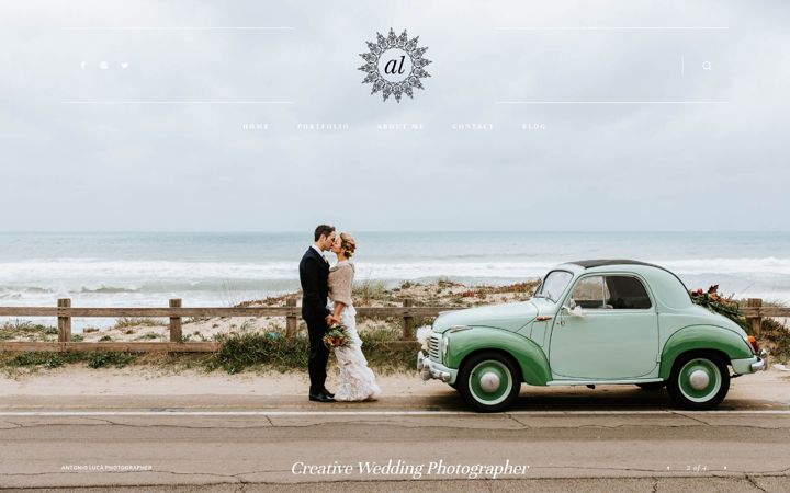 Screenshot of aellephoto.com