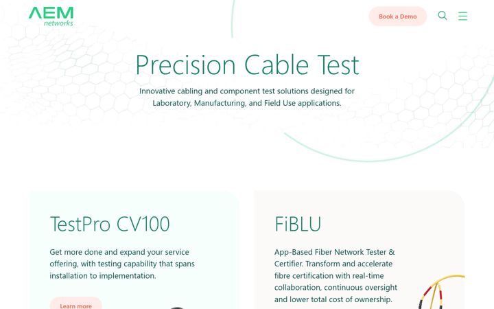 Screenshot of aem-test.com
