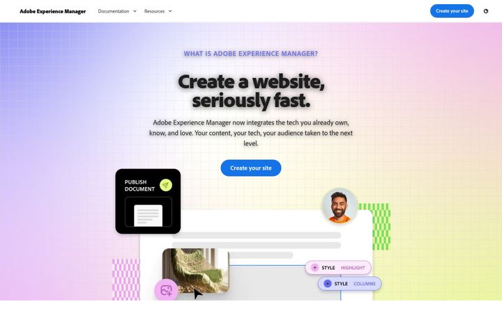 Screenshot of aem.live