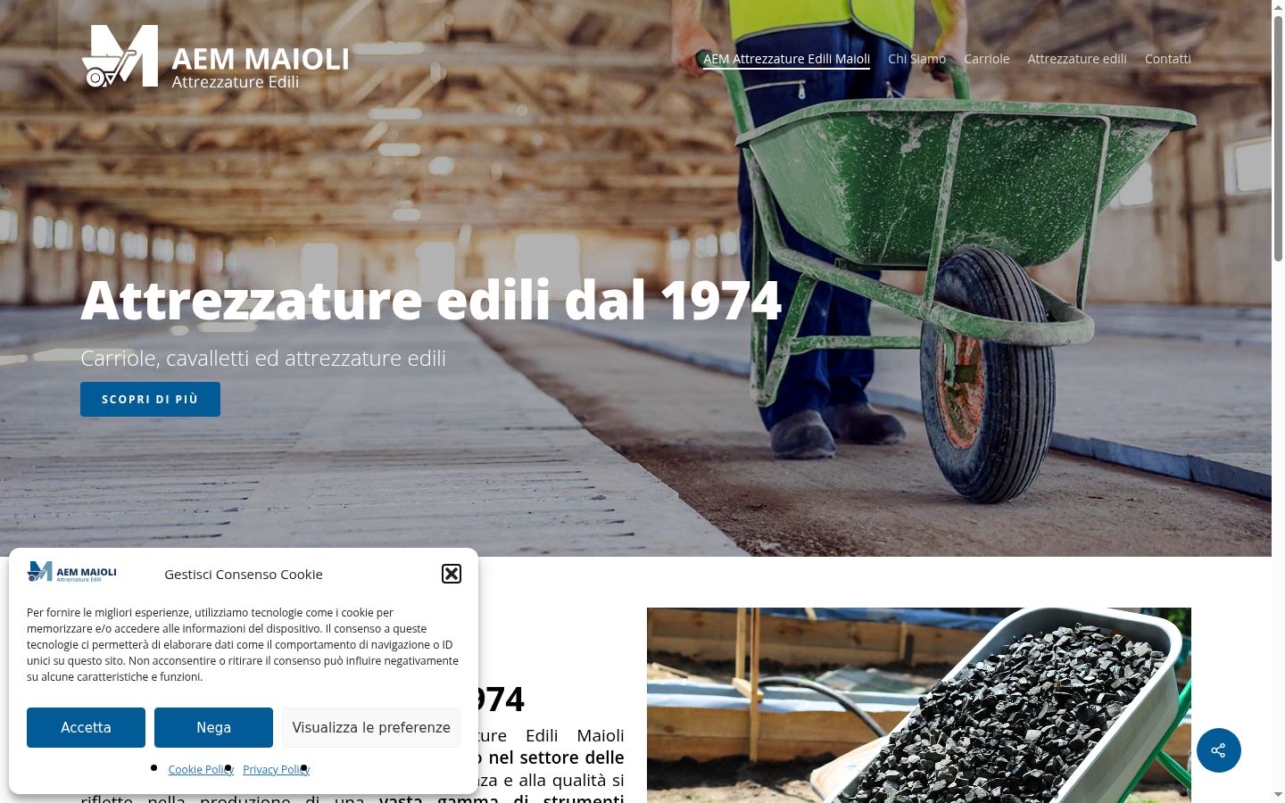 Screenshot tal-banner tal-kunsens muri qabel kwalunkwe interazzjoni