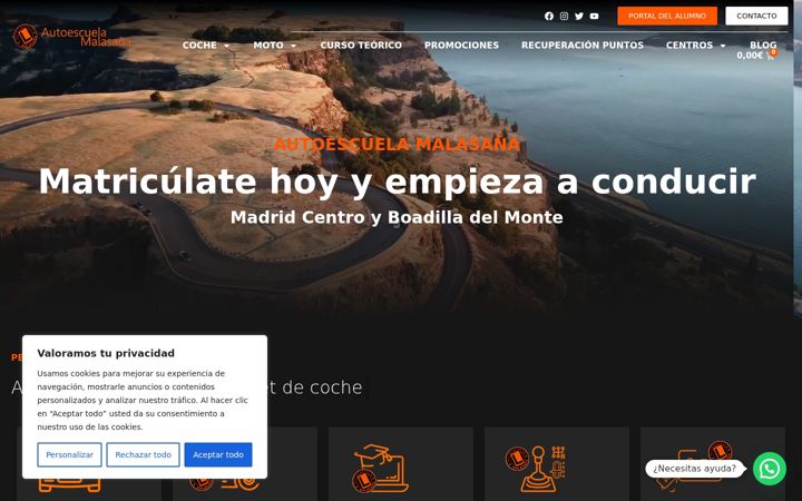 Captura de pantalla de aemalasana.com