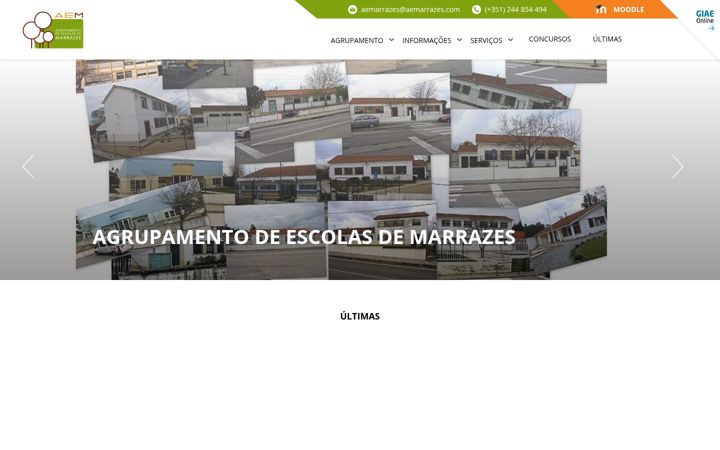 Screenshot of aemarrazes.com