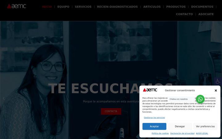 Screenshot ta' aemcs.org