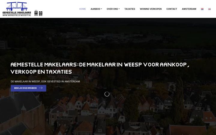 Screenshot of aemestelleweesp.nl