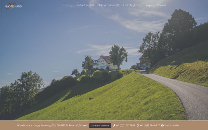 Screenshot of aemisegg.ch