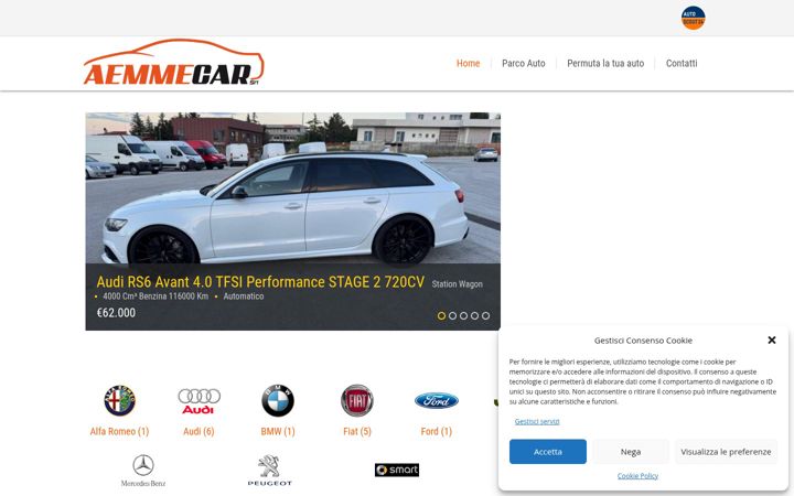 Zrzut ekranu aemmecar.com