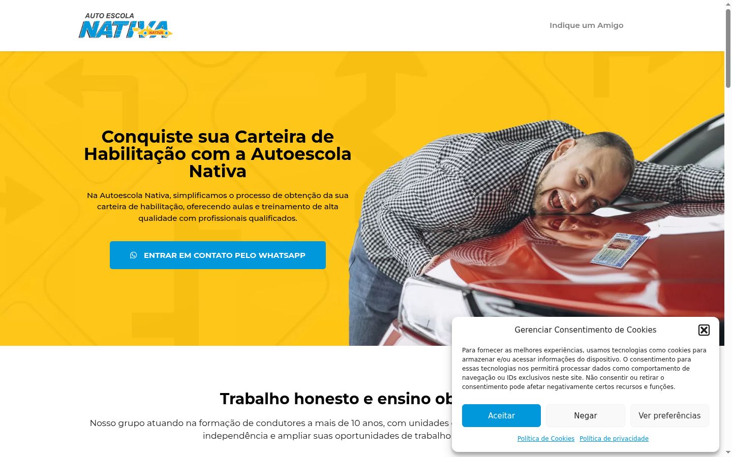 Sutikimo reklamjuostės, rodytos prieš bet kokią sąveiką, ekrano kopija
