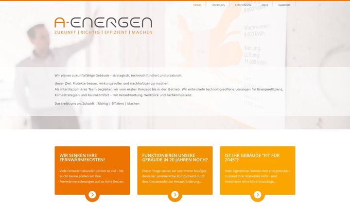 Ekrano kopija aenergen.de
