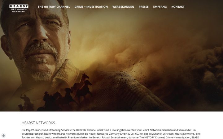 Screenshot of aenetworks.de