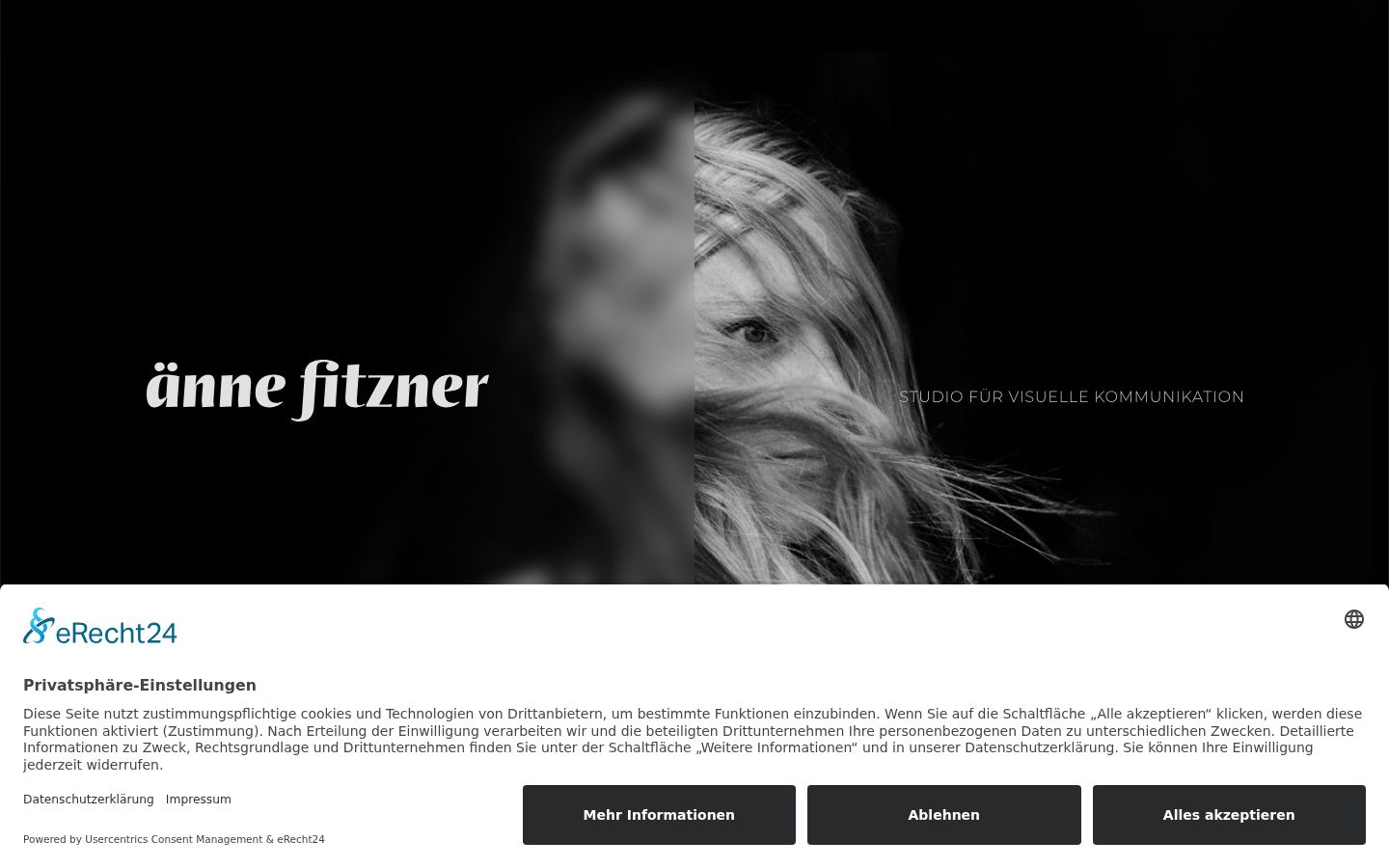 Snímek obrazovky baneru souhlasu zobrazeného před jakoukoli interakcí