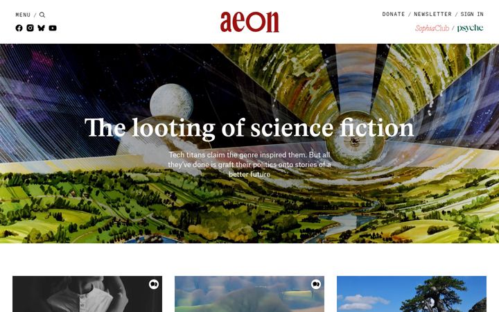 Zrzut ekranu aeon.co
