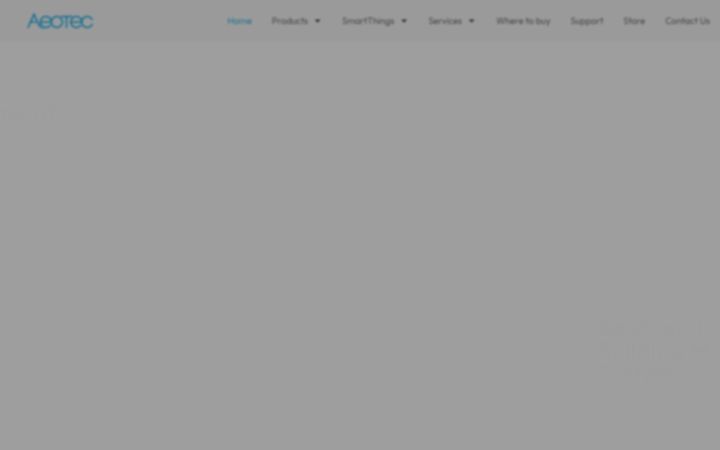 Screenshot του aeotec.com