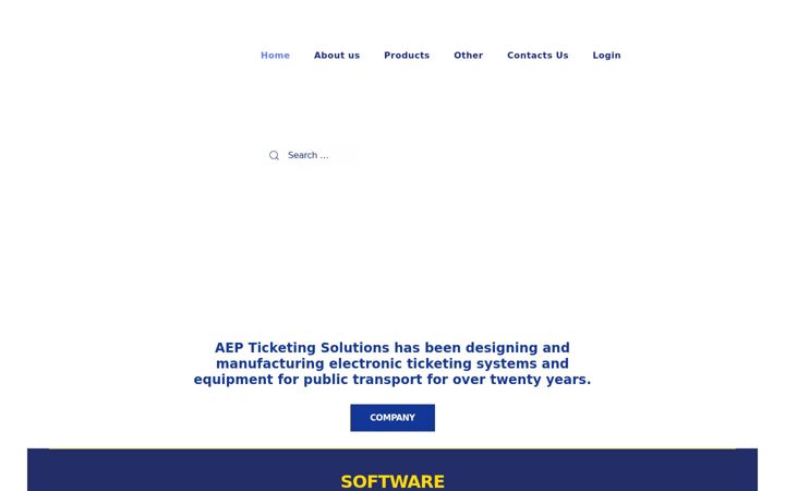 Screenshot of aep-italia.it