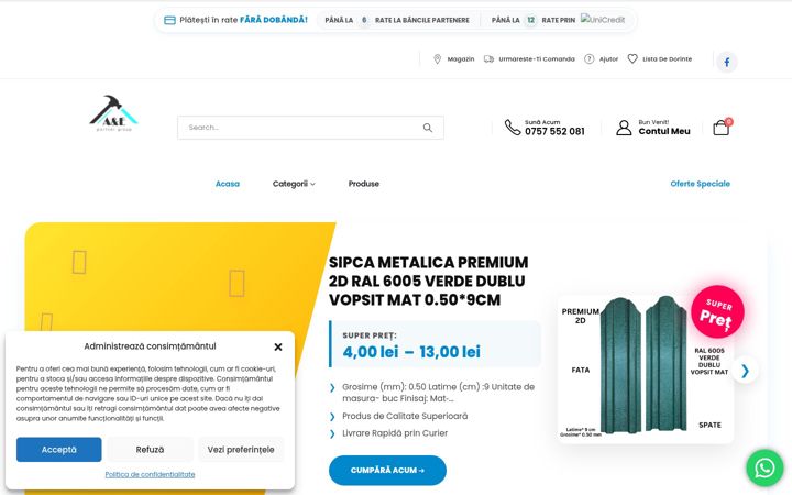Snímek obrazovky aepartnergroup.ro