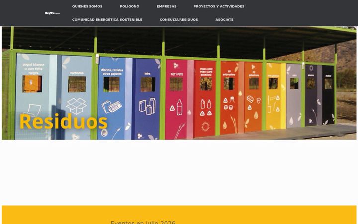 Screenshot of aepvburgos.com