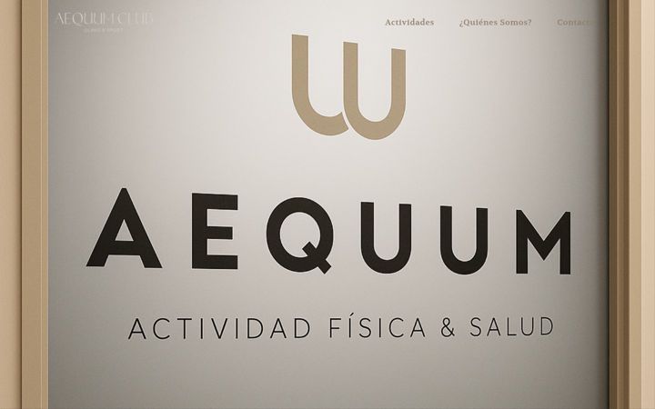 Екранна снимка на aequumclub.es