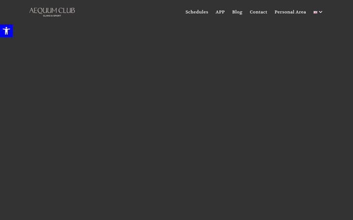 Captura de pantalla de aequumclubclientes.com