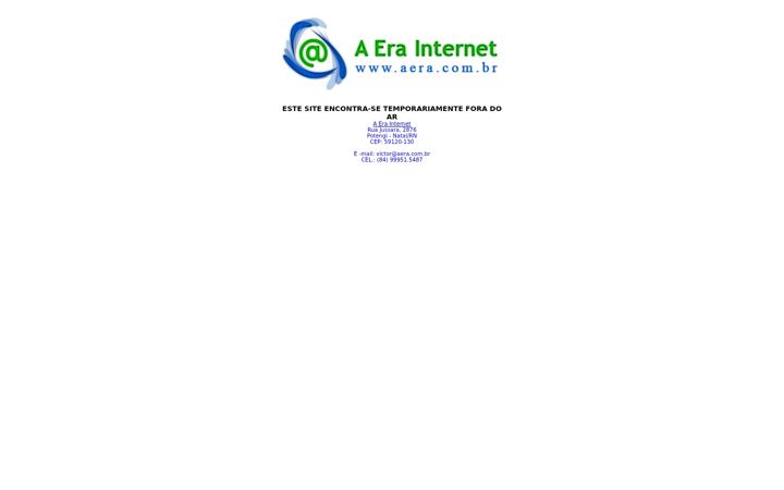 Screenshot von aera.com.br