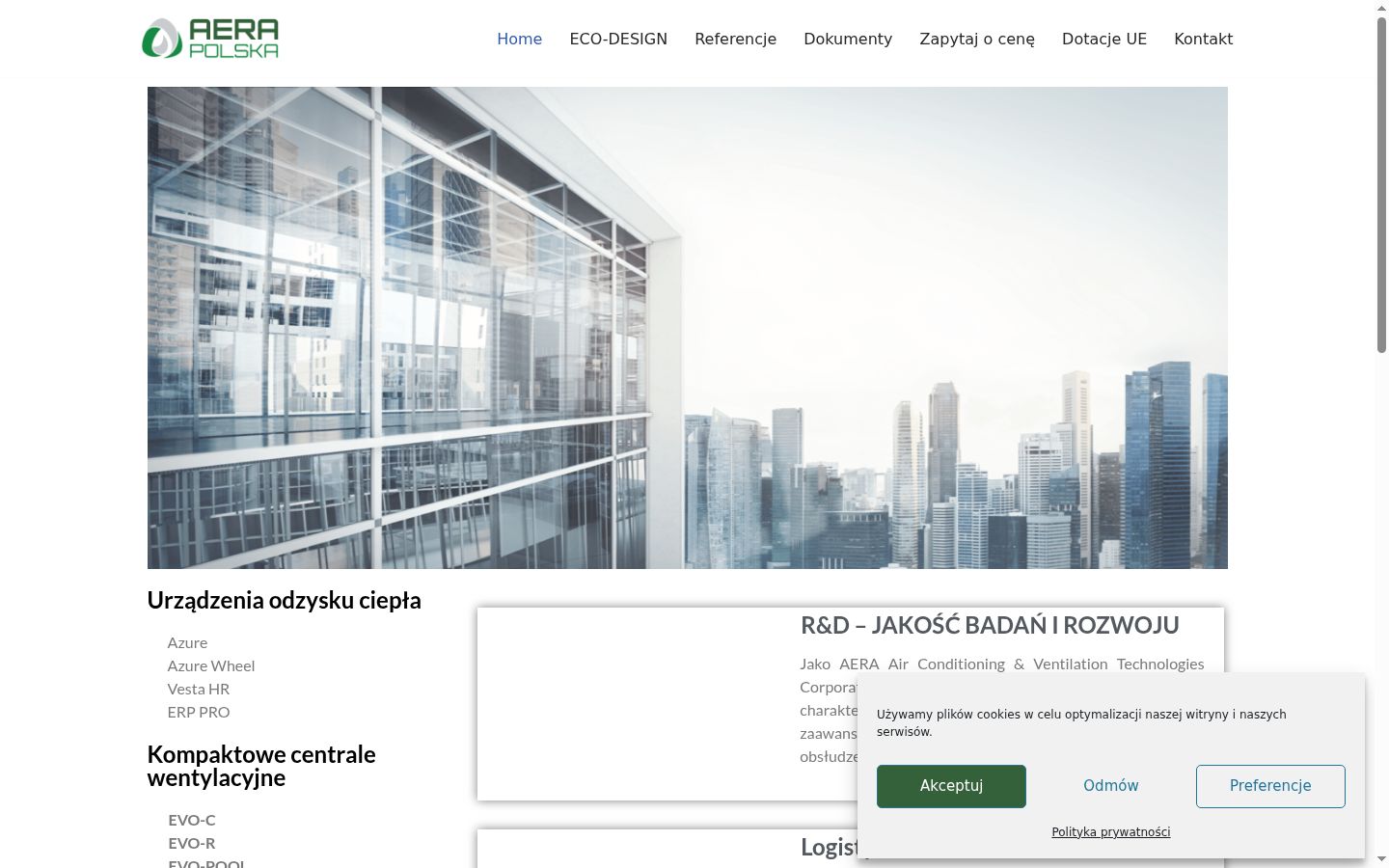 Captura de ecrã do banner de consentimento apresentado antes de qualquer interação
