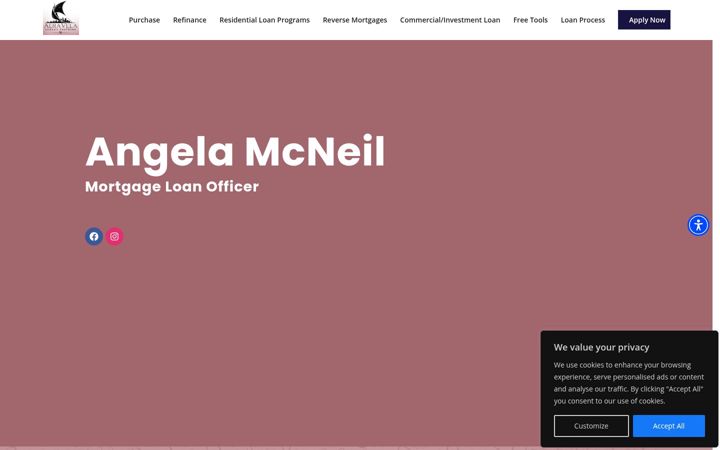 Screenshot von aeravelalending.com