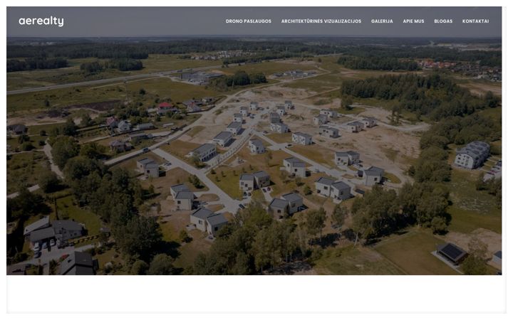 Screenshot of aerealty.lt