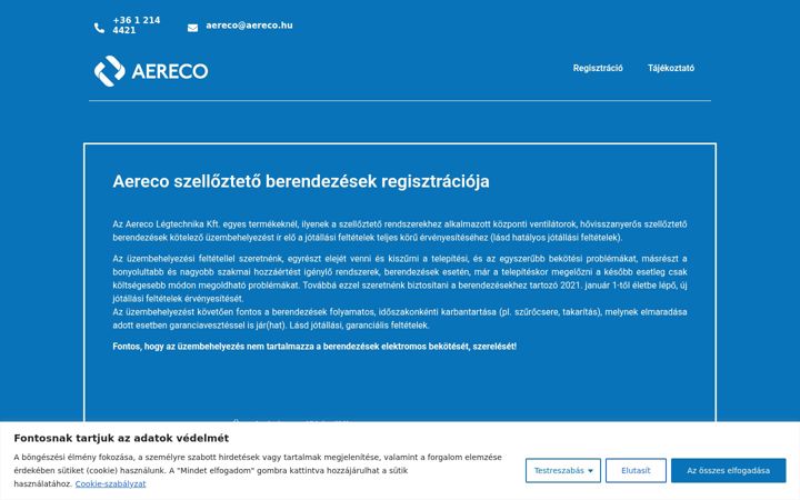 Screenshot of aerecoszellozes.hu