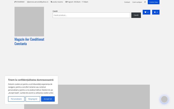 Screenshot von aeremag.ro