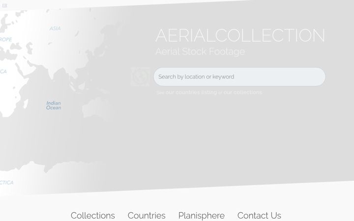 Screenshot von aerialcollection.com