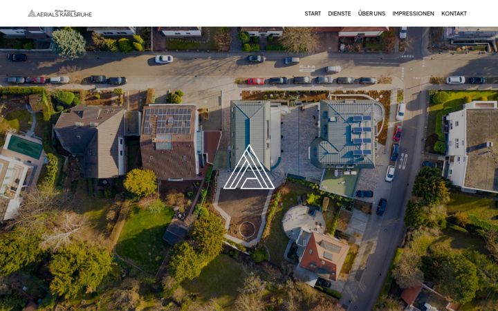 Screenshot of aerials-ka.de
