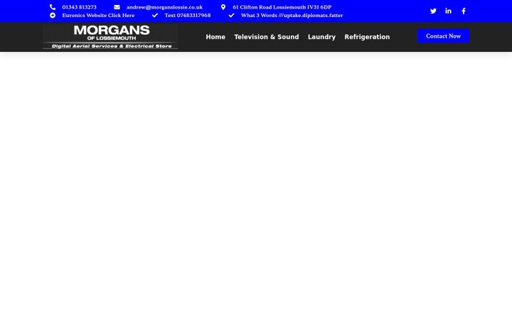 Screenshot von aerialserviceselgin.co.uk