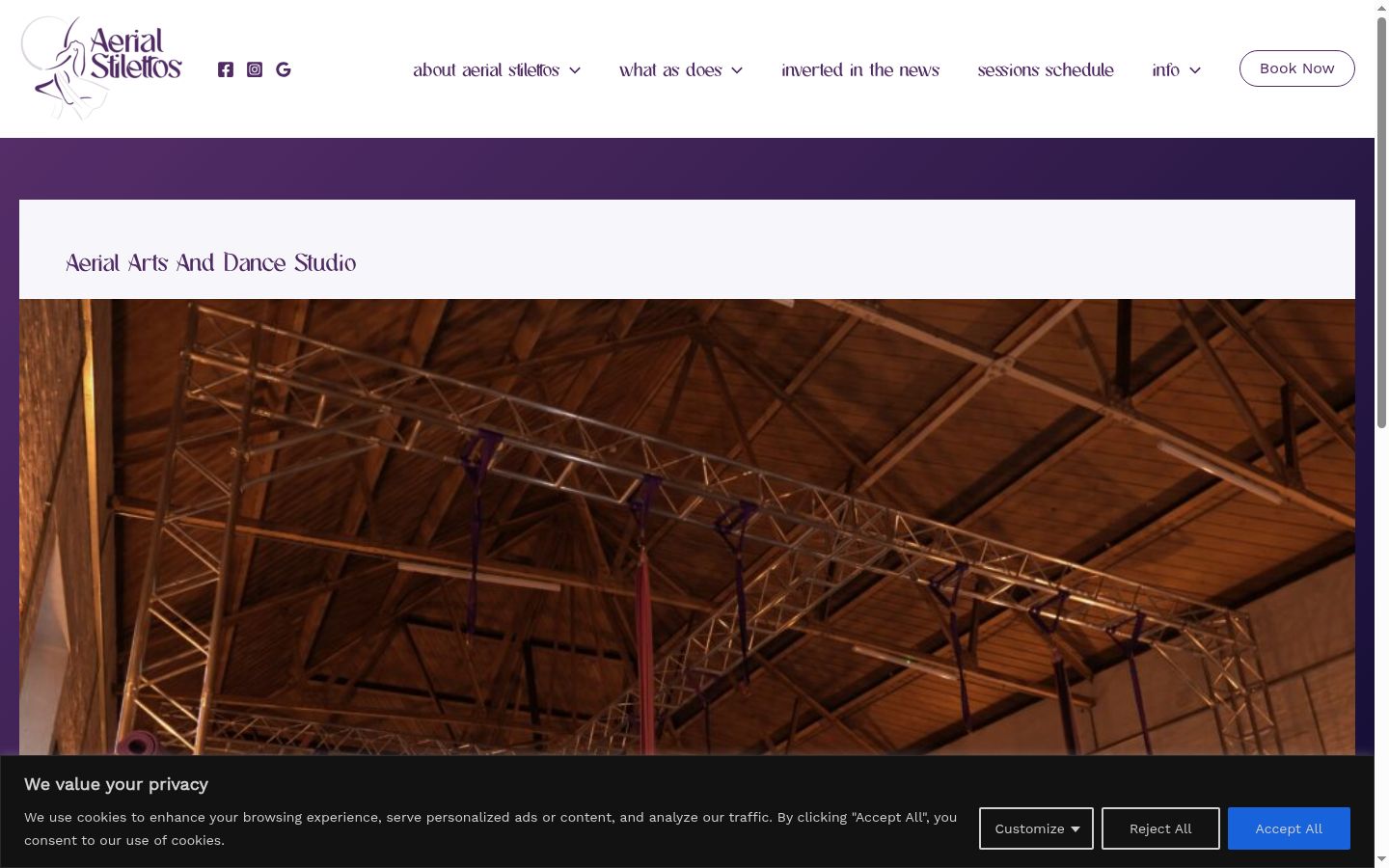 Screenshot des Einwilligungsbanners vor jeglicher Interaktion