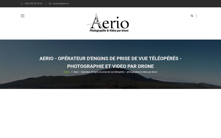 Snímek obrazovky aerio.re