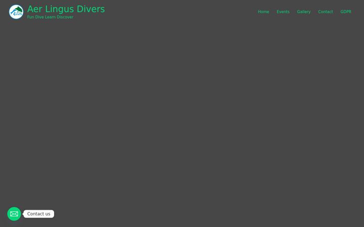 Screenshot di aerlingusdivers.ie