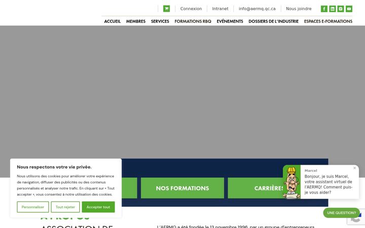 Screenshot di aermq.qc.ca