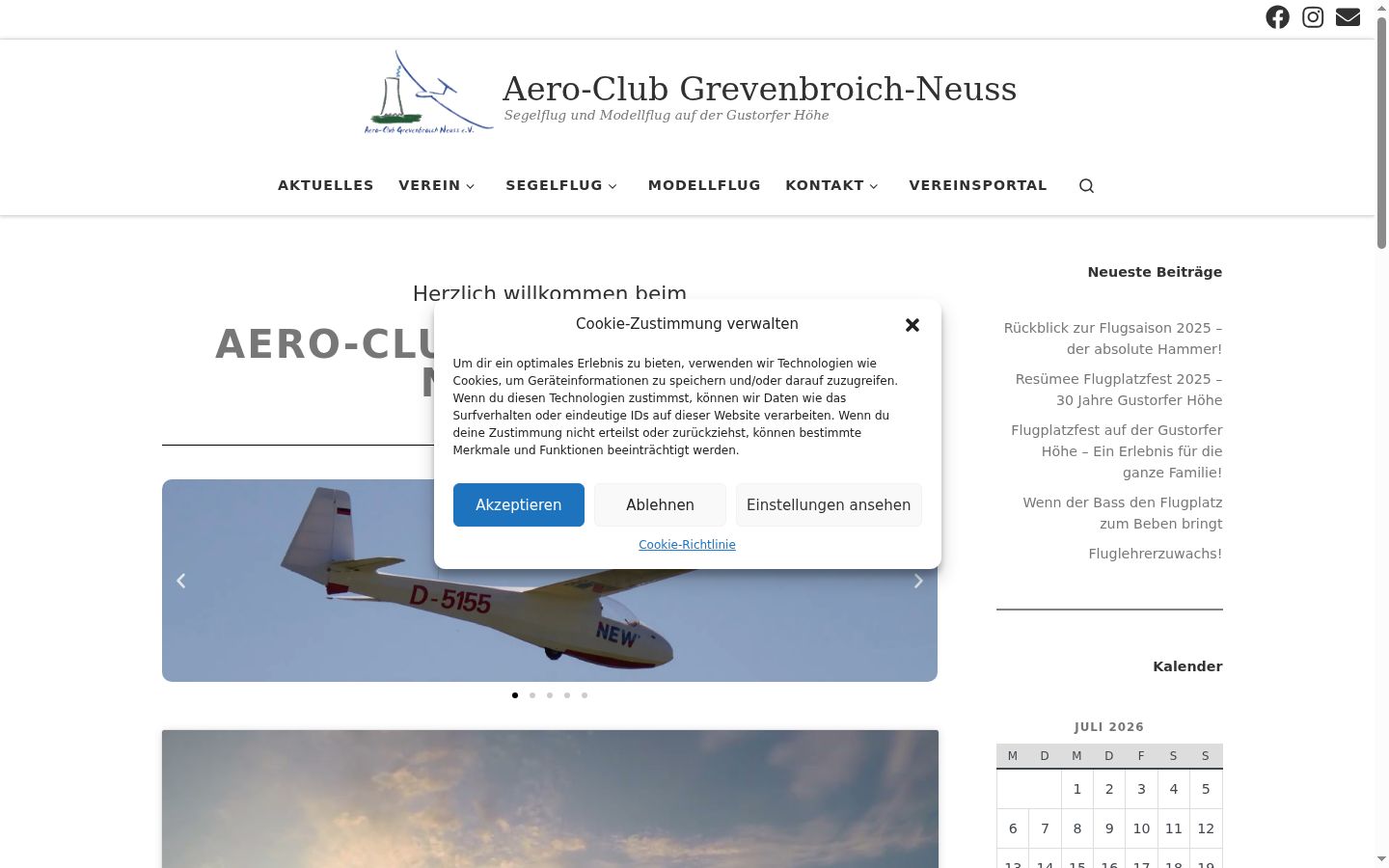 Sutikimo reklamjuostės, rodytos prieš bet kokią sąveiką, ekrano kopija