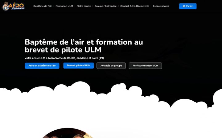 Ekrano kopija aero-decouverte.fr