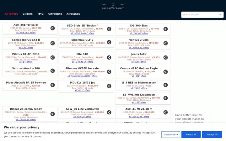 Screenshot of aero-offers.pl